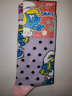 New Smurfs Smurfette Socks  - Image 1 of 4