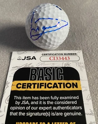 Pelota de golf con logotipo de copa Ryder 2025 autógrafo de Luke Donald JSA CI33443 Foto 1 de 3