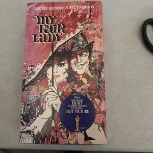My Fair Lady- Sealed VHS Audrey Hepburn Vintage 1991 WATERMARKED - Picture 1 of 2