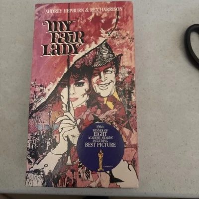My Fair Lady- Sealed VHS Audrey Hepburn Vintage 1991 WATERMARKED - Image 1 of 2