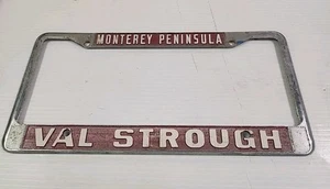 Monterey Peninsula Val-Strough marco de matrícula soporte en relieve - Imagen 1 de 6