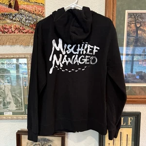 NEU OHNE ETIKETT SELTEN Harry Potter Gefangener von Askaban in Konzert Reißverschluss Hoodie Größe Medium - Bild 1 von 7