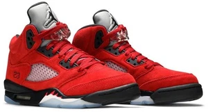 Air Jordan 5 Retro 'Raging Bull' PS Youth Sz 3Y / Women's Sz 4.5 Red 440889-600 - Picture 1 of 5