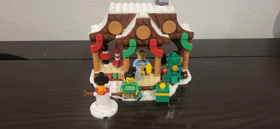 Зимний рыночный киоск LEGO Creator сезонный 40602 — все детали для сборки и инструкции - Изображение 1 из 1