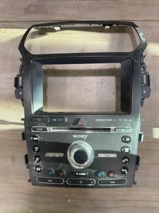 2016-2017 FORD EXPLORER RADIO CONTROL PANEL HB5T-18A802-HB #092547-41D - Picture 1 of 4