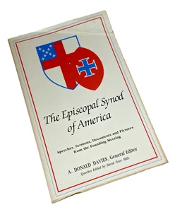 The Episcopal Synod of America A. Donald Davies SC 1st Ed Speeches Sermons Pics - Imagen 1 de 14
