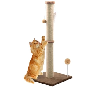 36'' Tall Cat Scratching Post, Large Sisal Scratch Post for Indoor Cats, Stur... - Picture 1 of 7