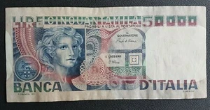 ITALIE - ITALIA - ITALY - BILLET DE 50 000 LIRE VOLTO DI DONNA DU 11/4/1980. - Picture 1 of 2