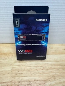 Samsung 990 PRO 2TB SSD NVMe M.2 PCIe Gen4, M.2 2280 SSD Speed 7,450 MB/s - Afbeelding 1 van 2