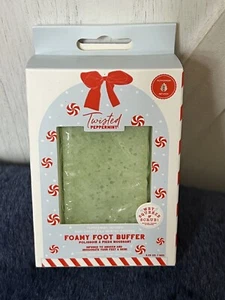Bathtopia Twisted Pfefferminz infundiert schaumiger Fußpuffer Neu - Bild 1 von 3