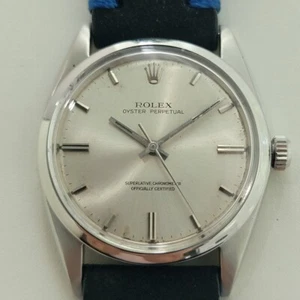 Rolex Oyster Perpetual Ref 1018 36mm Mens Automatic 1960s Vintage Swiss RA538B - Picture 1 of 12