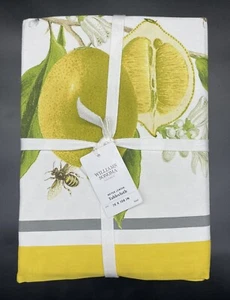 WILLIAMS SONOMA MEYER LEMON TABLECLOTH 70 x 108 NEW W/ TAG - Picture 1 of 3