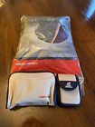 Retro - Virgin Atlantic Sleep Suit with Amenity Bag & Belt Bag 