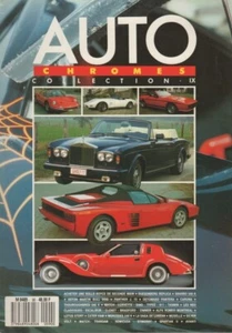 AUTO CHROM SAMMLUNG 90 ALFA MONTREAL TESTAROSSA CAB ASTON LENKRAD EISEN 308GTS - Bild 1 von 2
