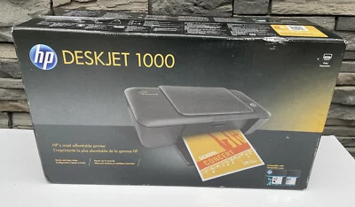 HP 1000 Deskjet Standard Inkjet Printer Digital Photo Printer J110A New Sealed - Image 1 of 4