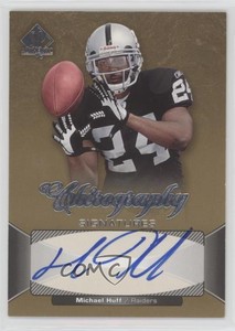 2006 SP Authentic Chirography Signatures Michael Huff #CH-MH Rookie Auto RC