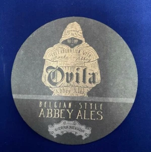 Bar COASTER ~ SIERRA NEVADA Belgian Style Abbey Ales ~ OVILA Collaboration New - Picture 1 of 2