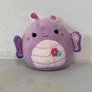 Kellytoy Squishmallow 5" Brenda the Butterfly Plush Purple Pink Flowers Stuffed - Picture 1 of 9