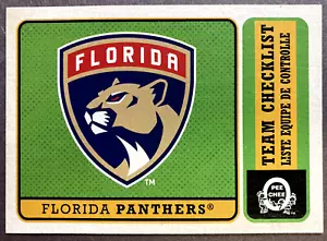 2018-19 O-Pee-Chee Team Checklist Retro #564 Florida Panthers - Bild 1 von 1