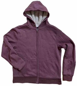 Herren Thermo Sweatjacke mit Teddyfutter Sweatshirtjacke Jacke Rot Gr. M - 48/50 - Bild 1 von 7