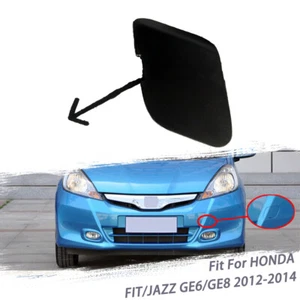 Car Front Bumper Tow Hook Eye Cap Cover For HONDA FIT/JAZZ GE6/GE8 2012-2014 - Picture 1 of 7