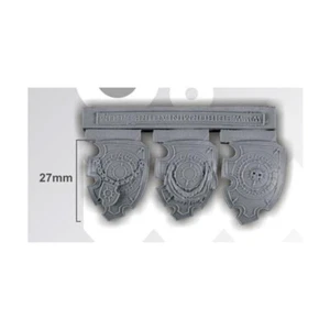 Scibor Demon Army 28mm Scale Chaos Big Shields (3) - Picture 1 of 1