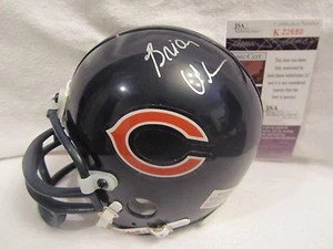 Brian Urlacher Autographed Chicago Bears Mini Helmet – JSA Cert - Picture 1 of 8