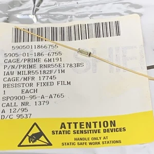 VISHAY RNR55E1783BS GOLD Res Metallfolie 178K Ohm 0,1% 1/8W ±25ppm/°C 0,001% - Bild 1 von 3