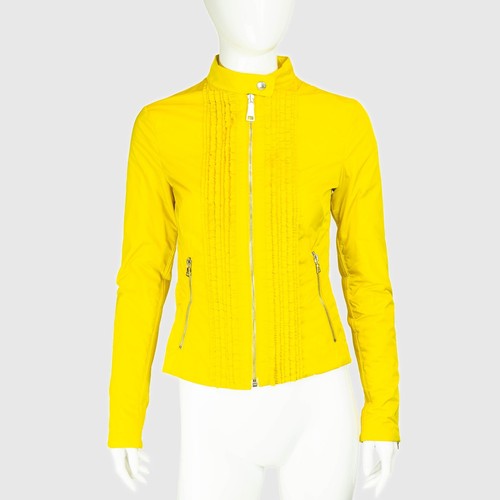 Giacca donna PRADA nylon giallo vintage anni 00