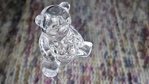 Cristal d Arques 24% Lead Crystal Bear Figurine/ Paperweight 3.5 Inches Tall - Picture 1 of 22