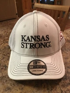 #15 Clint Bowyer New Era 39THIRTY Kansas Strong Flex Fit Hat L/XL New w/o Tags - Picture 1 of 7