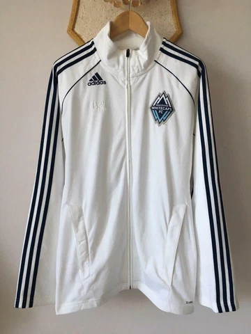 VANCOUVER WHITECAPS FC ADIDAS BELL MLS JACKET TRACKSUIT FOOTBALL SOCCER ZIP MENS Cover