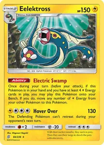 Eelektross - 66/236 - Reverse Holo Rare - Unified Minds Pokemon LP+ - Picture 1 of 1