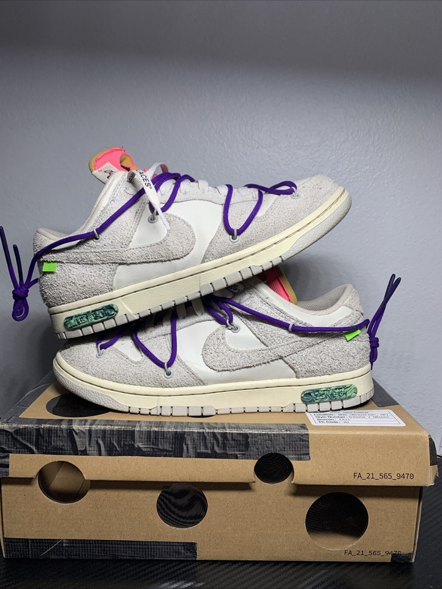 Nike Off-White x Dunk Low Lot 15 of 50 | eBay Nike Off-White x Dunk Low Lot 15 of 50 | eBay