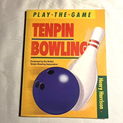 Tenpin Bowling Softcover Henry Harrison Instruction Sports Vintage 1989 Foto 1 de 4