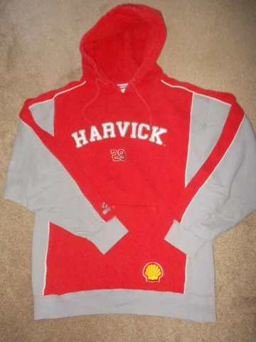 KEVIN HARVICK CHASE AUTHENTIC HOODED SWEATSHIRT LARGE Cover