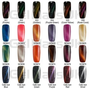 Bluesky MOST WANTED Cat Eye Collection UV LED Soak Off Nail Gel Polish CLEARANCE - Picture 1 of 25