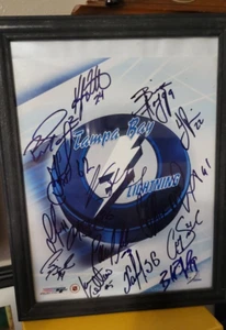 2004 Stanley Cup Champions TAMPA BAY LIGHTNING Team Autographed Signed Photo COA - Picture 1 of 2