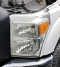 Lámpara de faro izquierdo para conductor Ford F250 Super Duty 11-16 OEM LKQ Foto 1 de 4