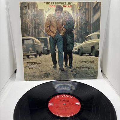Bob Dylan THE FREEWHEELIN' LP 1963 Original Mono Columbia CL 1986 Vinyl - Image 1 of 4