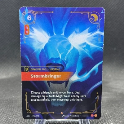 Stormbringer Epic Foil 250/298 Riftbound League of Legends Origins - Image 1 of 2