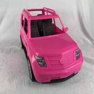 Barbie SUV Mattel Escalade Hot PINK Fahrzeug Auto Van 2016 Fashion-Doll Truck - Bild 1 von 14