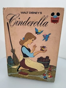 Walt Disneys Cinderella Wonderful World of Reading Vintage Book 1974 - Bild 1 von 9