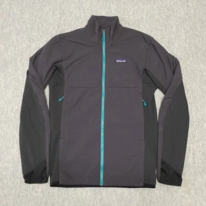 Patagonia Nano Air Light Hybrid Jacket Men’s Small Gray Ribbed Lightweight 84345 - Picture 1 of 13