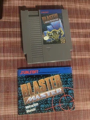 Blaster Master (Nintendo Entertainment System, 1988) W/ Manual Authentic Tested - Image 1 of 3