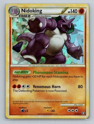 Pokemon Triumphant #6/102 Nidoking Holo Rare - Image 1 of 2