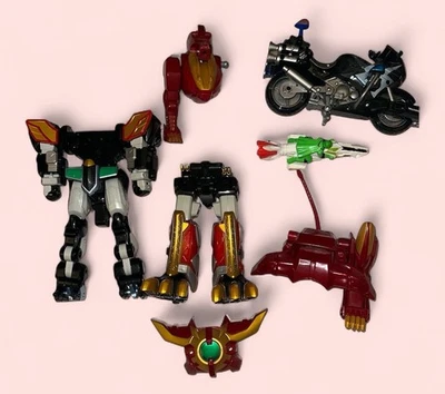 Lote de piezas Power Rangers Dino Thunder Deluxe Megazord Foto 1 de 4