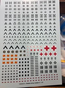 Roco Minitanks Arseanl marcature moderne Lima35 1/87 - Foto 1 di 1