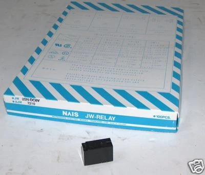 MATSUSHITA JW2SN-DC6V  -  RELE'  2 SCAMBI -  100 PEZZI - Immagine 1 di 2