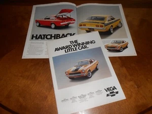 1973 CHEVROLET VEGA BROCHURE / 16 Page CATALOG '73 CHEVY LX GT WAGON KAMMBACK - Picture 1 of 4